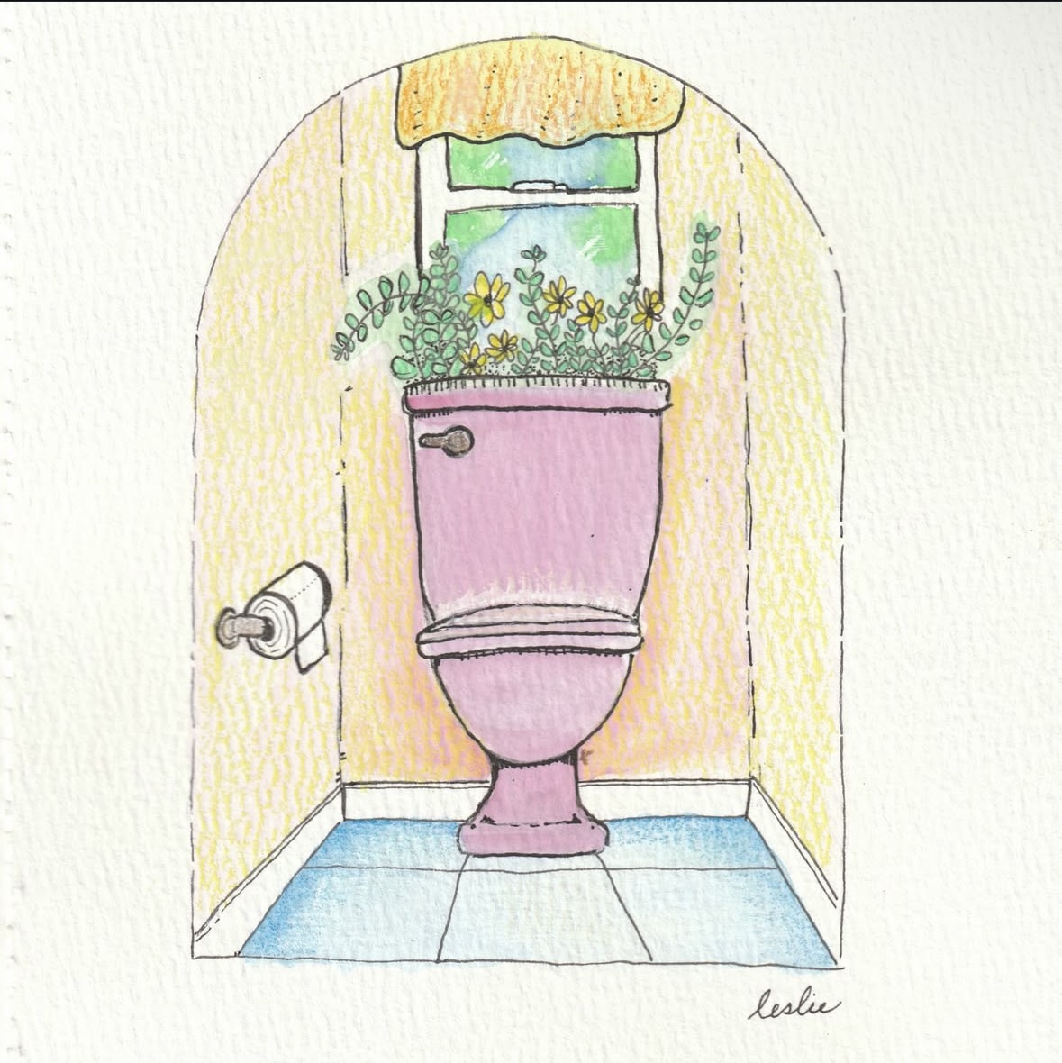 spring toilet