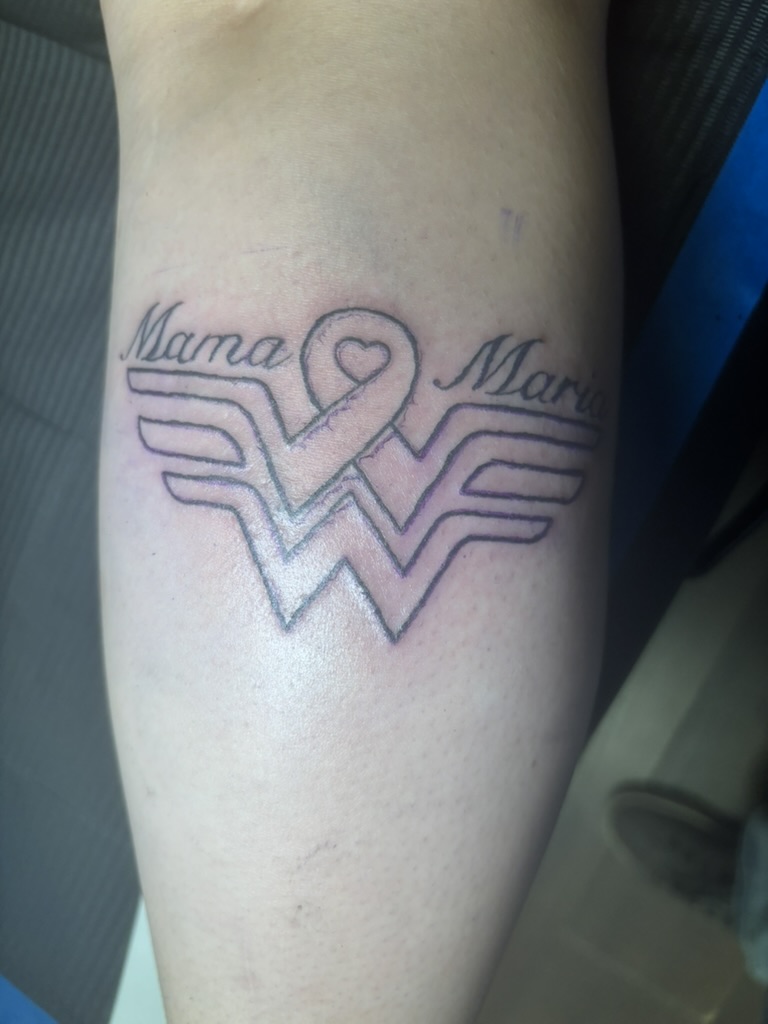 First tattoo on real skin