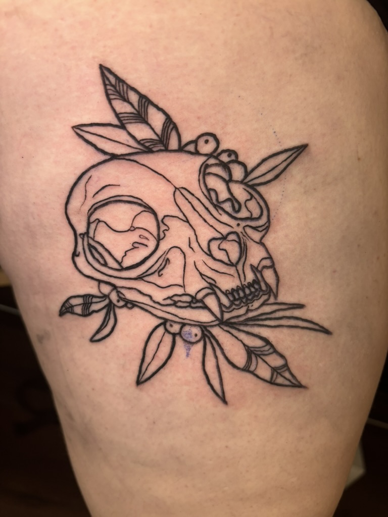 Third tattoo on real skin